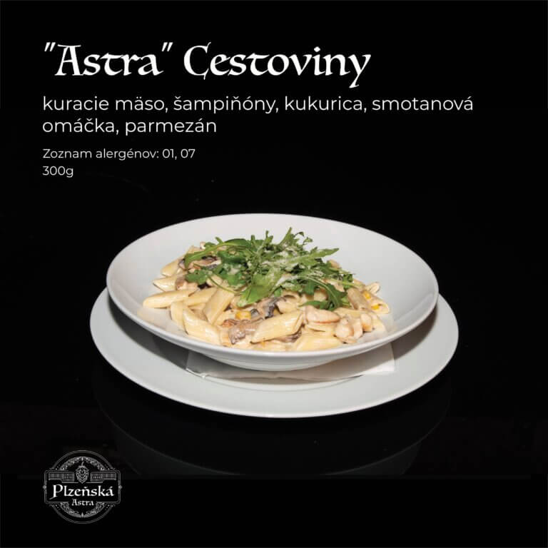 astra cestoviny 2025